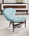 Ambella Desiree Chair In Blue