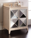 Ambella Giselle Sink Chest In Antique White