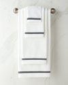 Sferra Resort Bath Towel In White/black