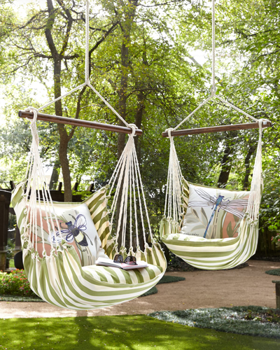 Magnolia Casual Dragonfly Summer Palms Swing In Green