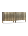 Hooker Furniture Riley Silver Wrapped Console In Silver