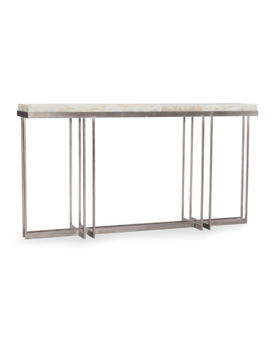Hooker Furniture Georgina Onyx Top Console Table In Gray
