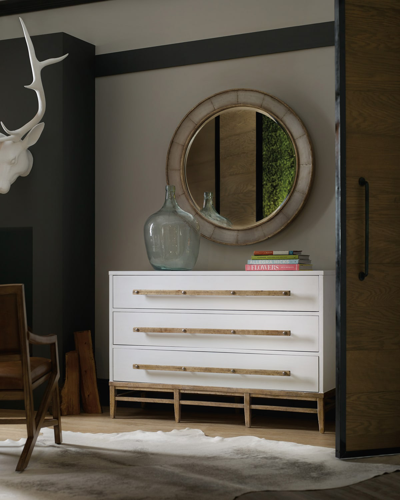 Hooker Furniture Piernia Three-drawer Chest In White