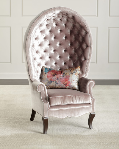 Haute House Papillion Tufted Chair In Neutral