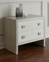 John-richard Collection Chepstow Two-drawer Chest In Gray