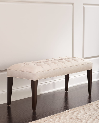 Haute House Glownessa Ottoman In Neutral