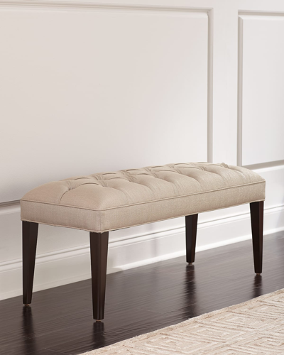 Haute House Glownessa Ottoman In Tan