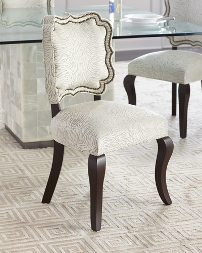 Haute House Gena Dining Chair In Ivory