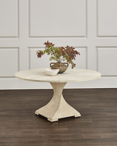 John-richard Collection Lavertezzo Dining Table In Gray
