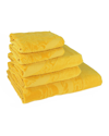 Versace Medusa 5-piece Classic Bath Towel Set In Yellow
