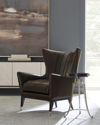 Caracole Here And There Accent Chair In Brown
