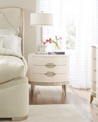Caracole Adela Night Stand In Beige