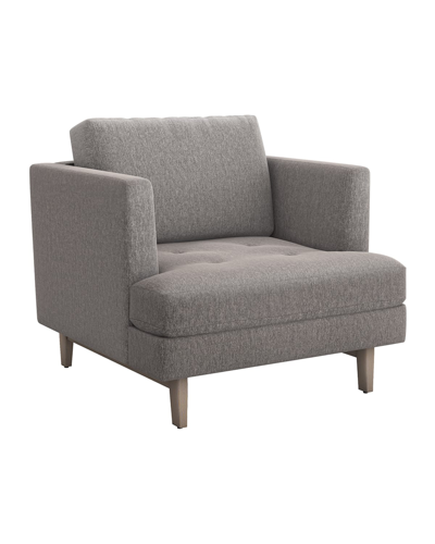Interlude Home Ayler Chair In Gray