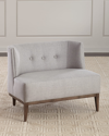 Interlude Home Chloe Chair In Gray