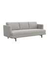 Interlude Home Ayler Sofa 85" In Gray