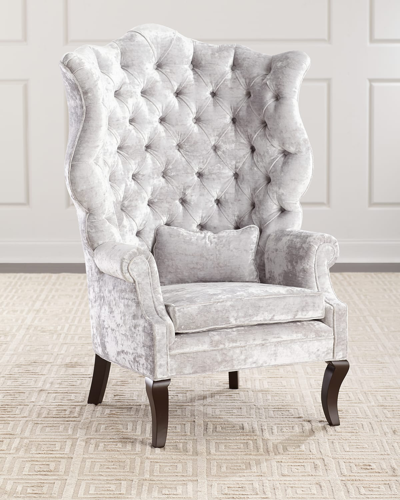 Haute House Pantages Wing Chair In Neutral
