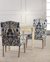 Massoud Ember Dining Chair In Blue