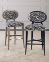 Massoud Rayan Bar Stool In Gray