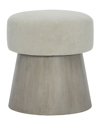 Bernhardt Linea Round Bench In Grey