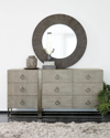Bernhardt Linea 9-drawer Dresser In Gray