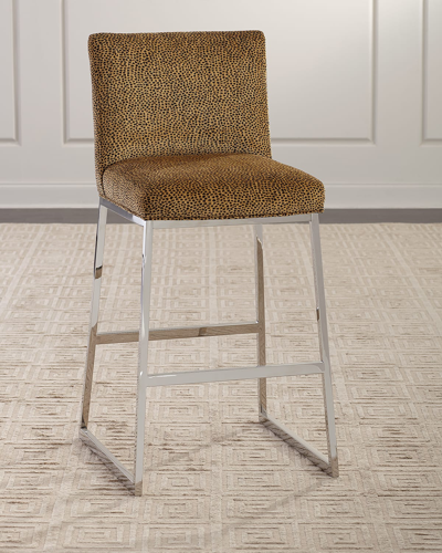 Massoud Maxima Counter Stool In Brown