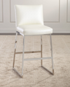 Massoud Maxima Bar Stool In Pearl