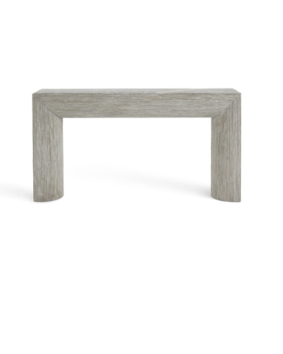 Hooker Furniture Lissardi Marble-top Console Table In Gray