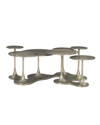 Bernhardt Interiors Circlet Cocktail Table In Graphite