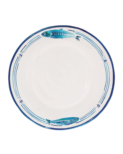 Le Cadeaux Melamine Dinner Plate In White