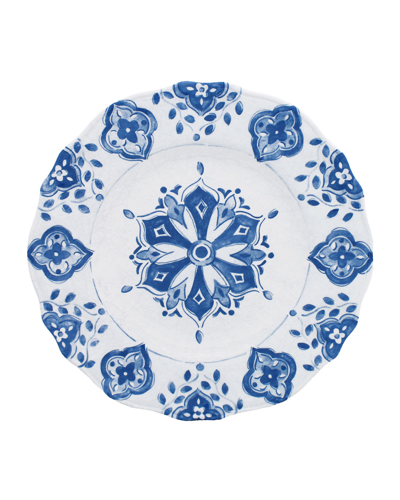 Le Cadeaux Melamine Dinner Plate In Blue