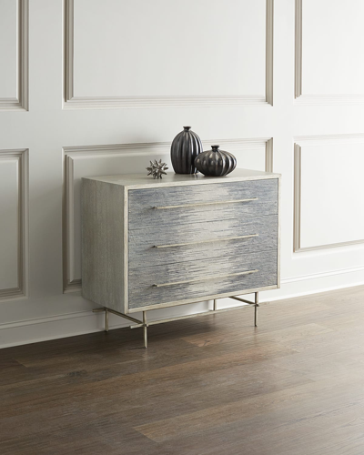 John-richard Collection Harmony 3-drawer Chest In Gray