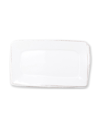 VIETRI MELAMINE LASTRA RECTANGULAR PLATTER, WHITE