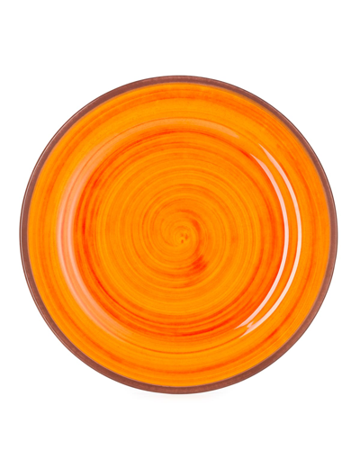 Mario Luca Giusti St. Tropez Salad/dessert Plate In Orange