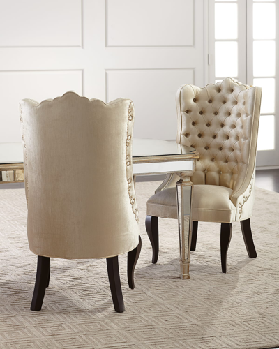 Haute House Chloe Dining Chair In Cream