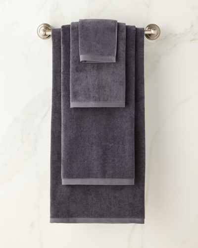 Sferra Canedo Hand Towel In Pewter