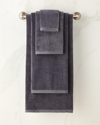 Sferra Diamond Weave Bath Towel In Pewter