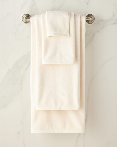 Sferra Diamond Weave Bath Sheet In White