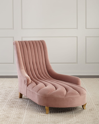 Haute House Sonja Chaise In Pink