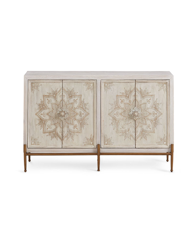 Hooker Furniture Delilah Hand-painted Accent Chest In Neutral