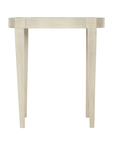 Bernhardt East Hampton End Table In Cerused Linen