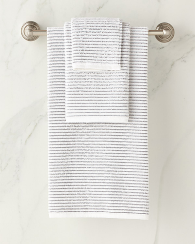 Kassatex Sullivan Washcloth In Grey