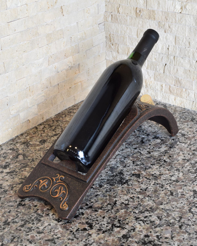 Hanamint Indoor/outdoor Wine Bottle Holder In Brown