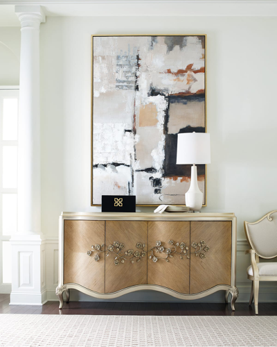 Caracole Fontainebleau Buffet In Champagne Mist