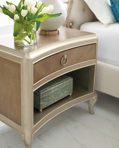 Caracole Fontainebleau Night Stand In Multi