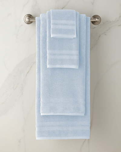 Ralph Lauren Payton Washcloth In Light Sky