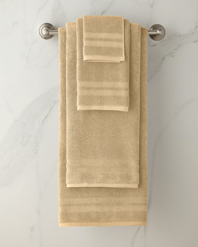 Ralph Lauren Payton Washcloth In Pale Khaki