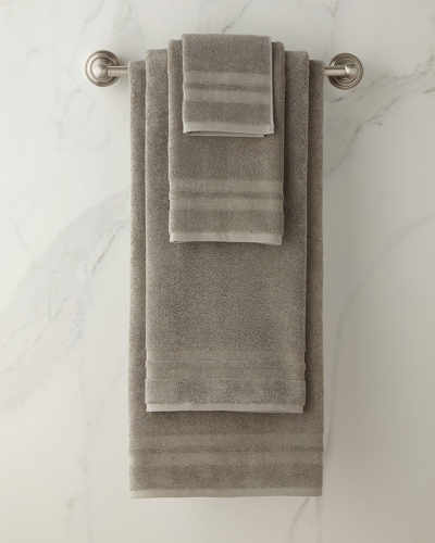 Polo Ralph Lauren Payton Hand Towel In Pale Flannel