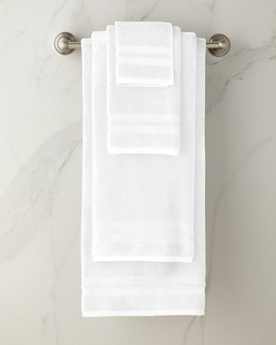 Ralph Lauren Payton Hand Towel In Spa White