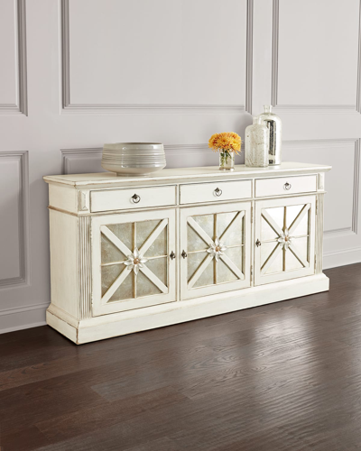 Hooker Furniture Premier Entertainment Console In White