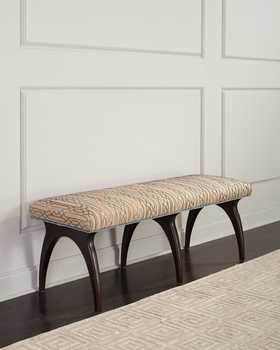 Massoud Albemarle Bench In Gold